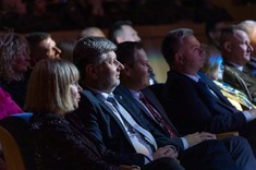 Koncert świąteczny dla żołnierzy WOT pełniących służbę w obronie granic Polski,