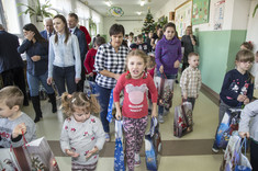 Mikołaj odwiedził dzieci w Bezmiechowej